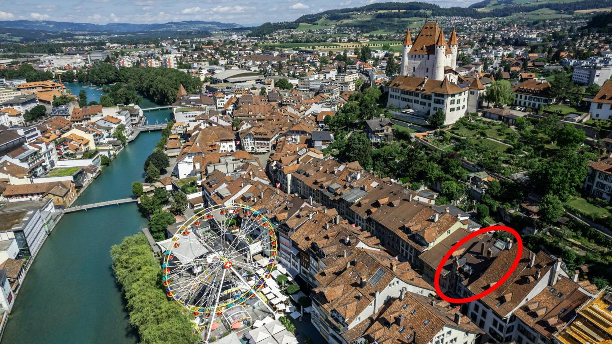 Jewel In The Center Of Thun'S Old Town Lägenhet Exteriör bild
