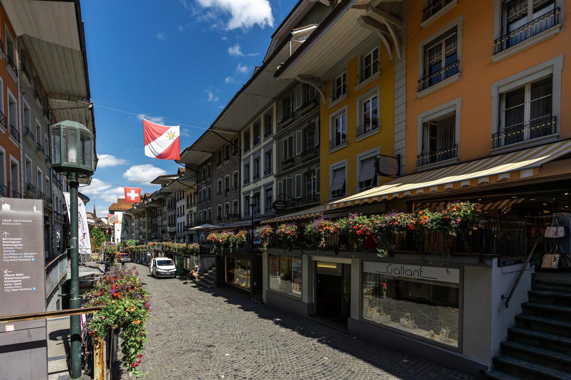 Jewel In The Center Of Thun'S Old Town Lägenhet Exteriör bild
